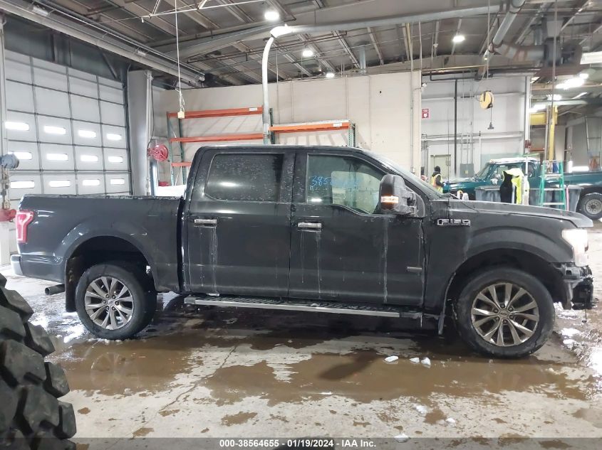 2017 FORD F150 SUPERCREW - 1FTFW1EG0HFA36456