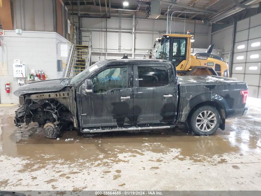 2017 FORD F150 SUPERCREW - 1FTFW1EG0HFA36456