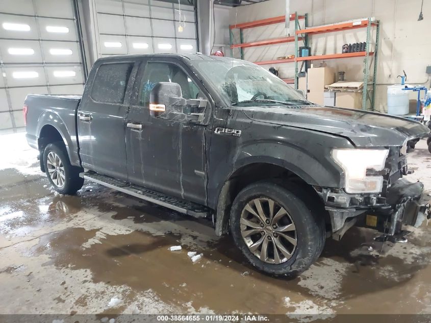 2017 FORD F150 SUPERCREW - 1FTFW1EG0HFA36456