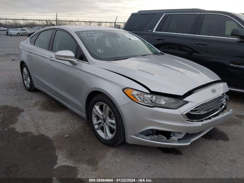 2018 FORD FUSION SE - 3FA6P0HD7JR212608