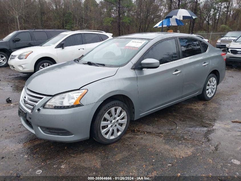 2013 NISSAN SENTRA S/SV/SR/SL - 3N1AB7AP3DL675906