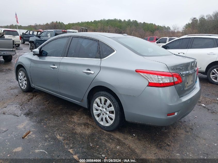 2013 NISSAN SENTRA S/SV/SR/SL - 3N1AB7AP3DL675906
