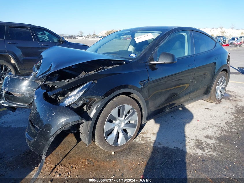 VIN 7SAYGDEE6PA067739 2023 TESLA MODEL Y AWD/LONG RANGE DUAL MOTOR ALL-WHEEL DRIVE