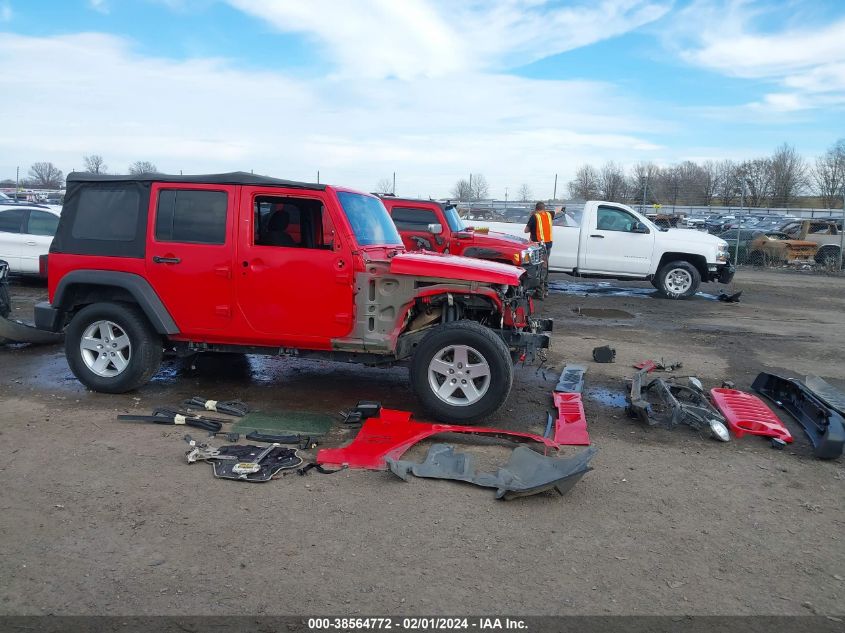 2017 JEEP WRANGLER UNLIMITED SPORT 4X4 - 1C4HJWDGXHL575842