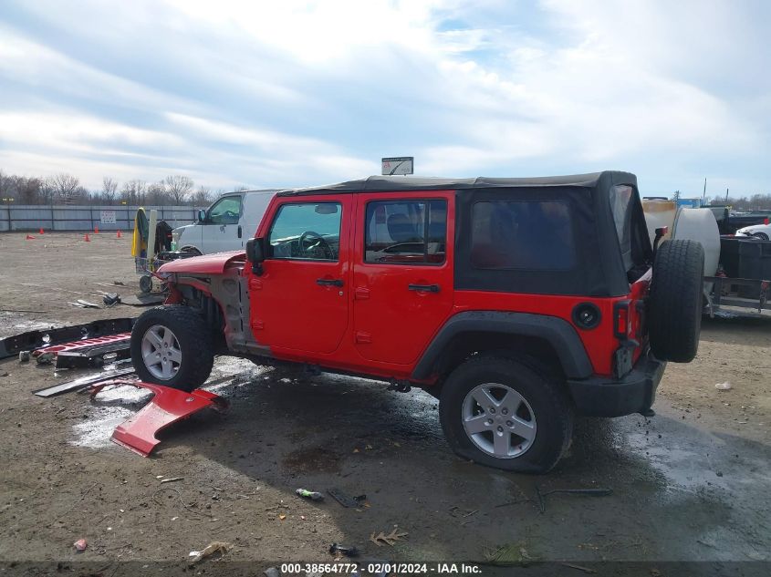 2017 JEEP WRANGLER UNLIMITED SPORT 4X4 - 1C4HJWDGXHL575842