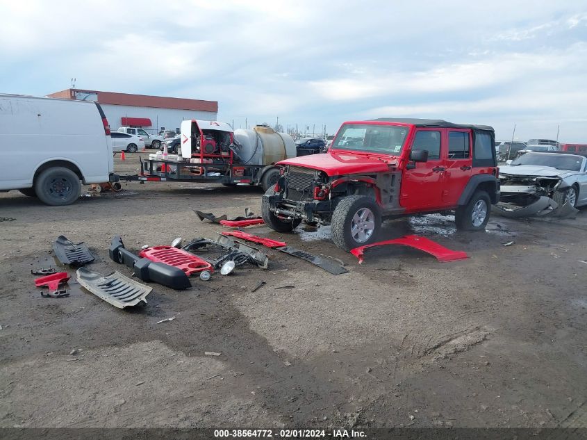 2017 JEEP WRANGLER UNLIMITED SPORT 4X4 - 1C4HJWDGXHL575842