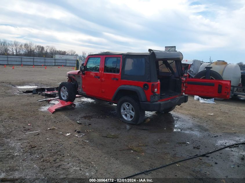 2017 JEEP WRANGLER UNLIMITED SPORT 4X4 - 1C4HJWDGXHL575842