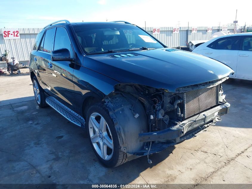 2015 MERCEDES-BENZ ML 400 4MATIC - 4JGDA5GB6FA499744
