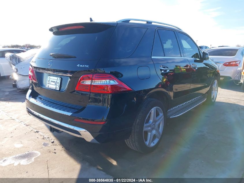 2015 MERCEDES-BENZ ML 400 4MATIC 4JGDA5GB6FA499744