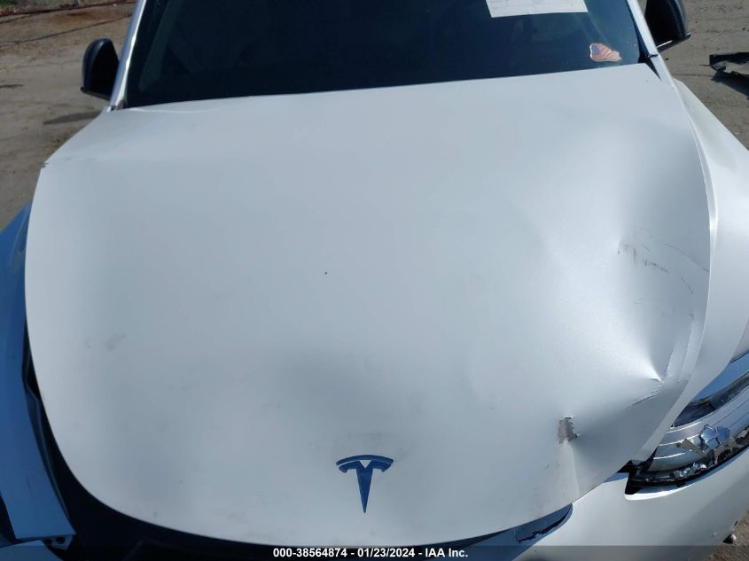 2022 TESLA MODEL Y - 7SAYGDEE8NF346593