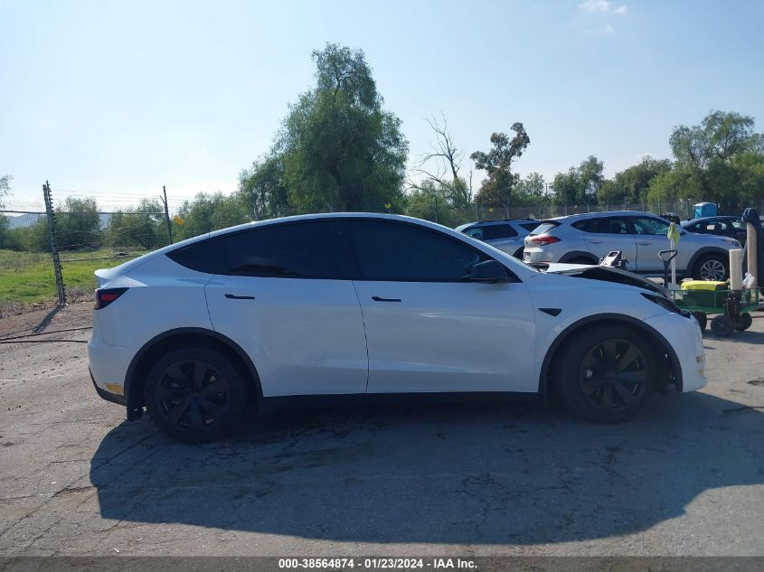 2022 TESLA MODEL Y - 7SAYGDEE8NF346593