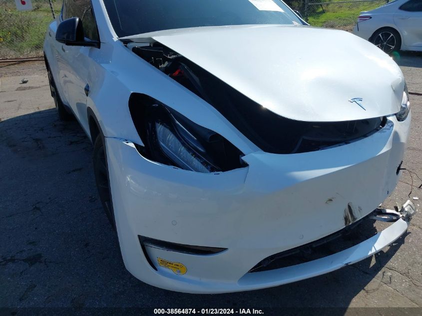 2022 TESLA MODEL Y - 7SAYGDEE8NF346593