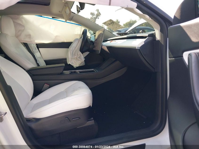 2022 TESLA MODEL Y - 7SAYGDEE8NF346593