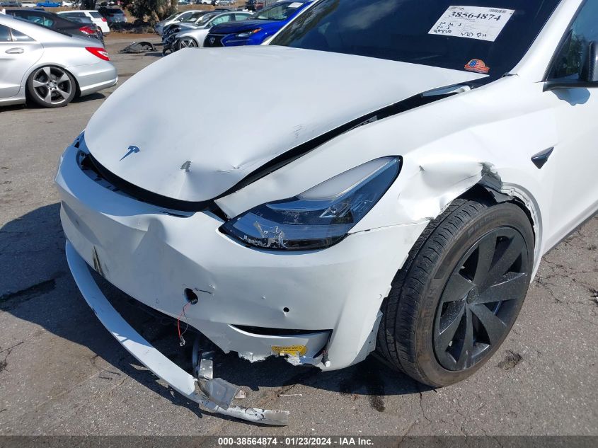 2022 TESLA MODEL Y - 7SAYGDEE8NF346593