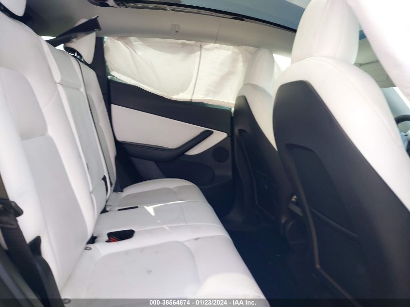 2022 TESLA MODEL Y - 7SAYGDEE8NF346593