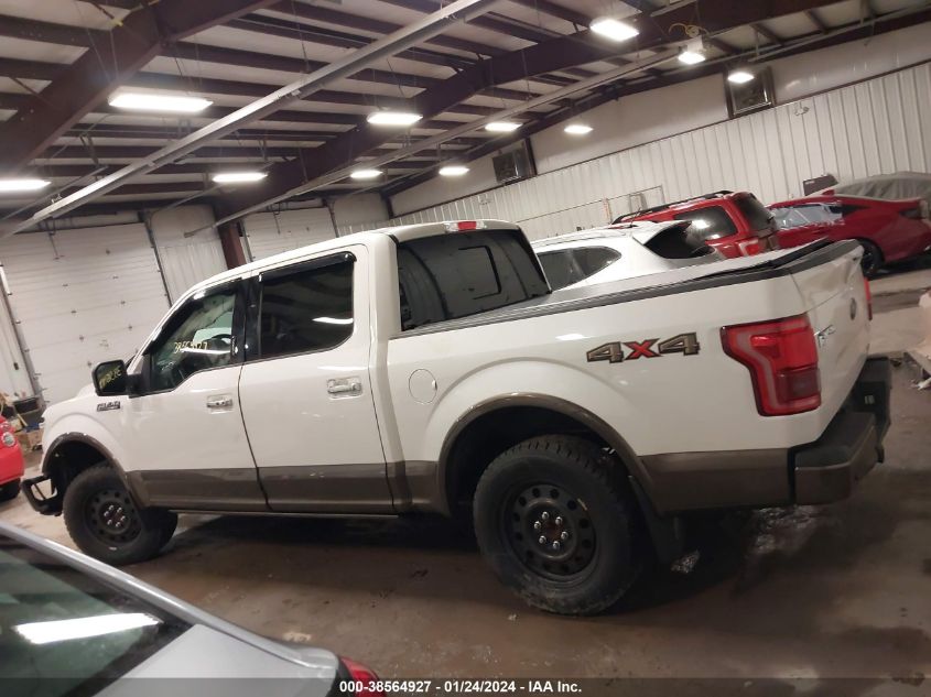 2016 FORD F150 SUPERCREW - 1FTEW1EF2GFC28273