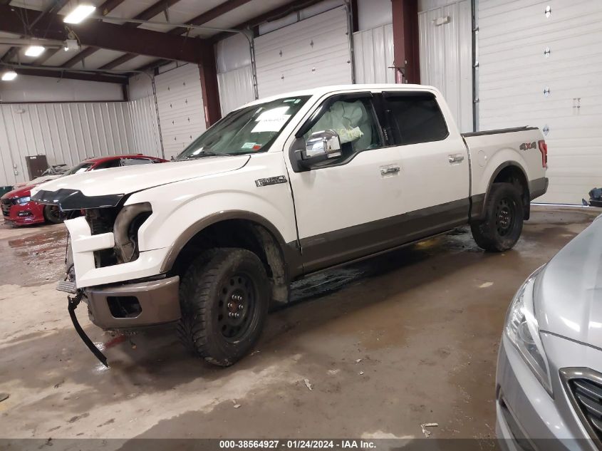 2016 FORD F150 SUPERCREW - 1FTEW1EF2GFC28273