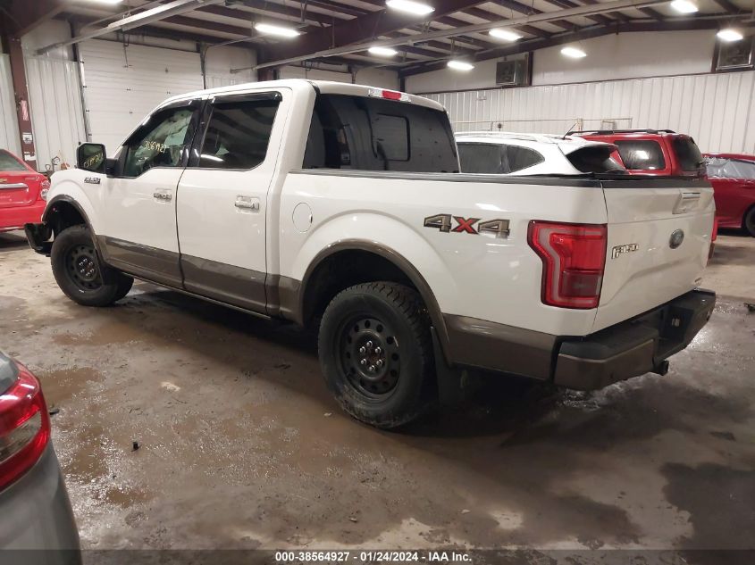 2016 FORD F150 SUPERCREW - 1FTEW1EF2GFC28273