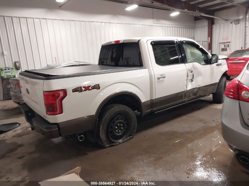 2016 FORD F150 SUPERCREW - 1FTEW1EF2GFC28273