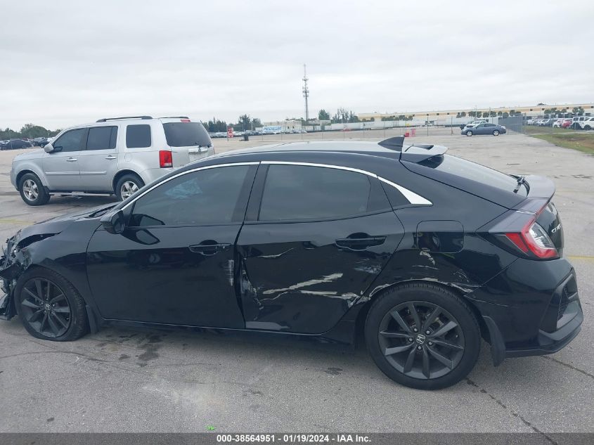 2021 HONDA CIVIC EX - SHHFK7H61MU421561