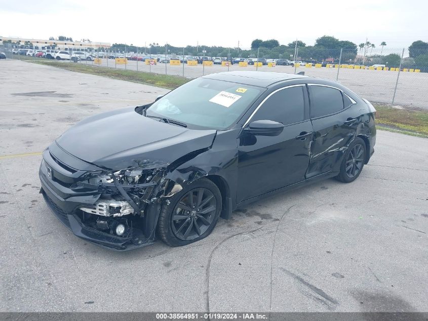 2021 HONDA CIVIC EX - SHHFK7H61MU421561