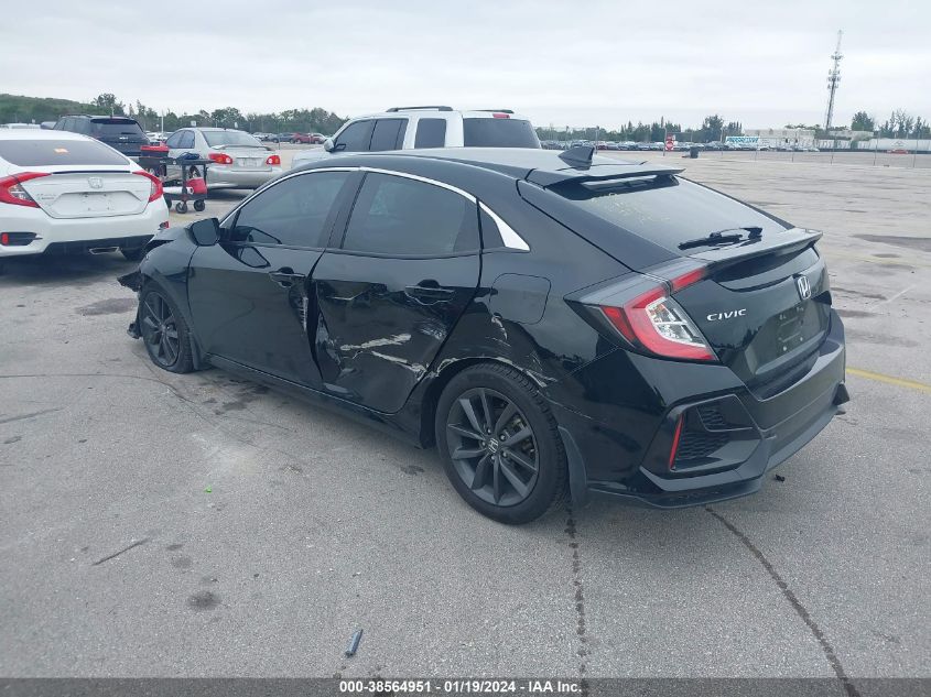 2021 HONDA CIVIC EX - SHHFK7H61MU421561