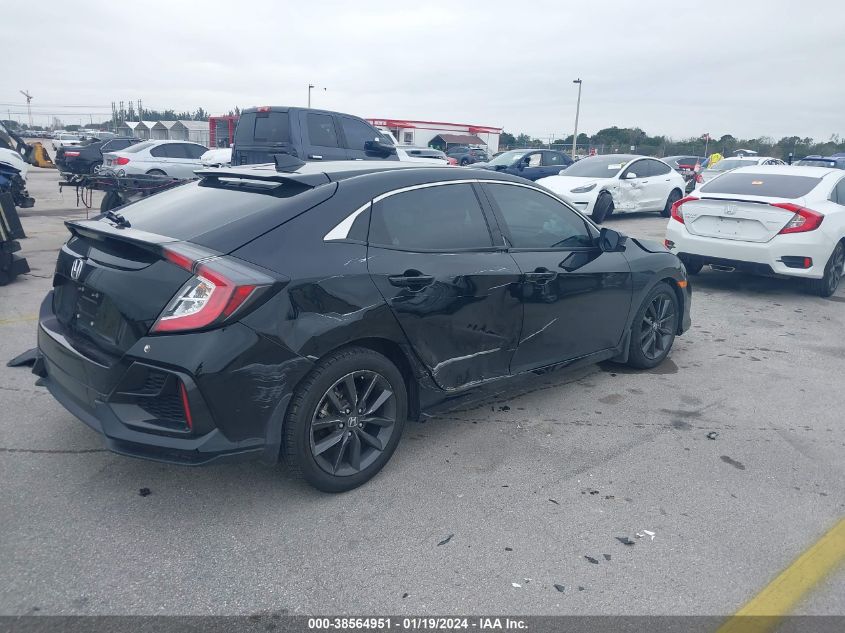 2021 HONDA CIVIC EX - SHHFK7H61MU421561