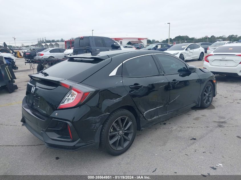 2021 HONDA CIVIC EX - SHHFK7H61MU421561