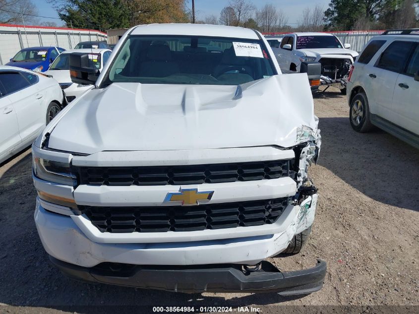 2018 CHEVROLET SILVERADO 1500 CUSTOM - 1GCRCPECXJZ127832