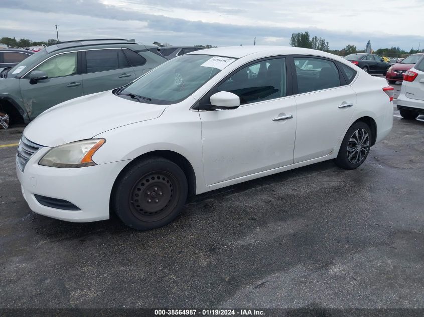 2014 NISSAN SENTRA SV - 3N1AB7AP5EL665492