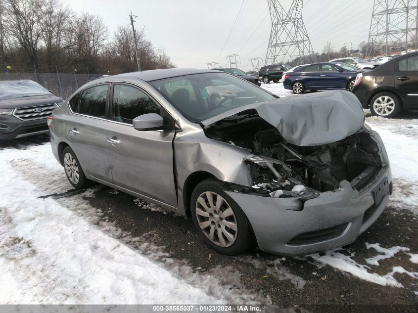 2014 NISSAN SENTRA S/SV/SR/SL - 3N1AB7AP1EY224350