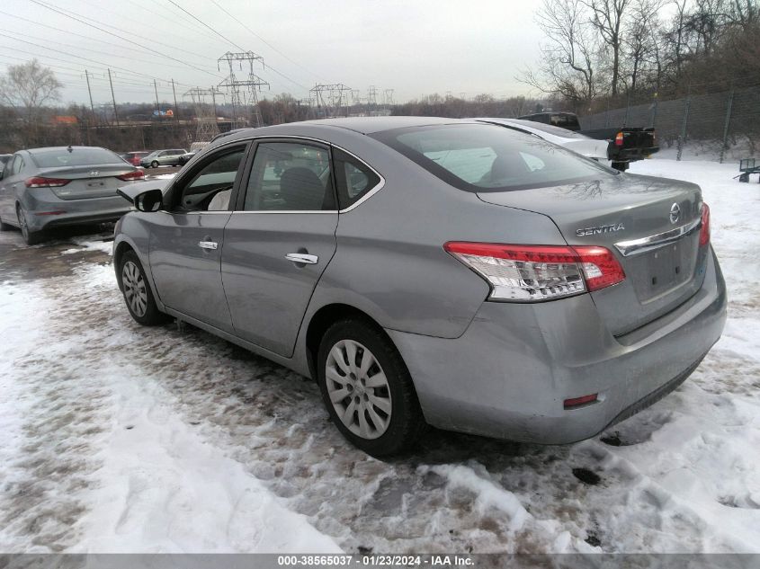 2014 NISSAN SENTRA S/SV/SR/SL - 3N1AB7AP1EY224350