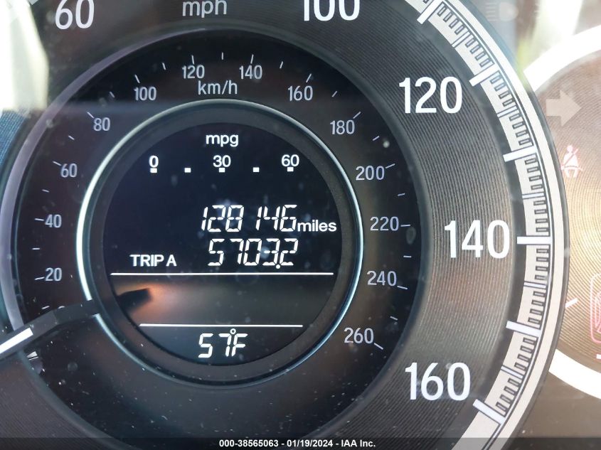 2017 HONDA ACCORD EXL - 1HGCR2F82HA187891