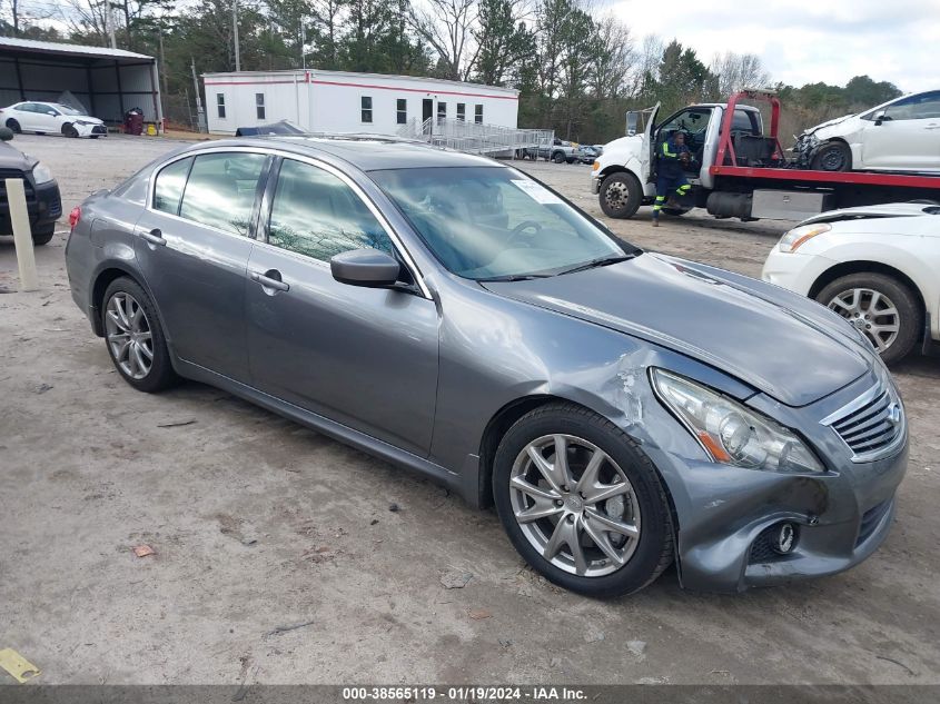 2013 INFINITI G37 JOURNEY/SPORT - JN1CV6AP2DM710676