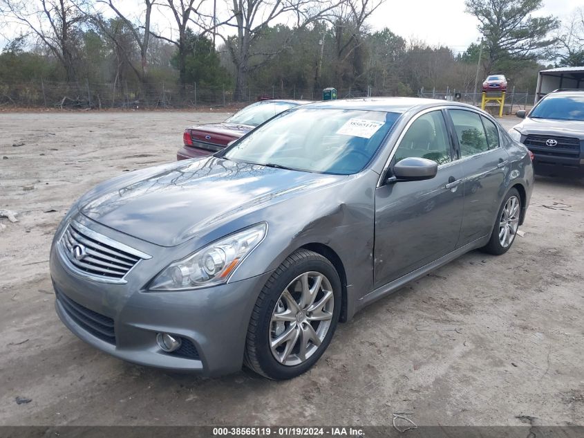 2013 INFINITI G37 JOURNEY/SPORT - JN1CV6AP2DM710676