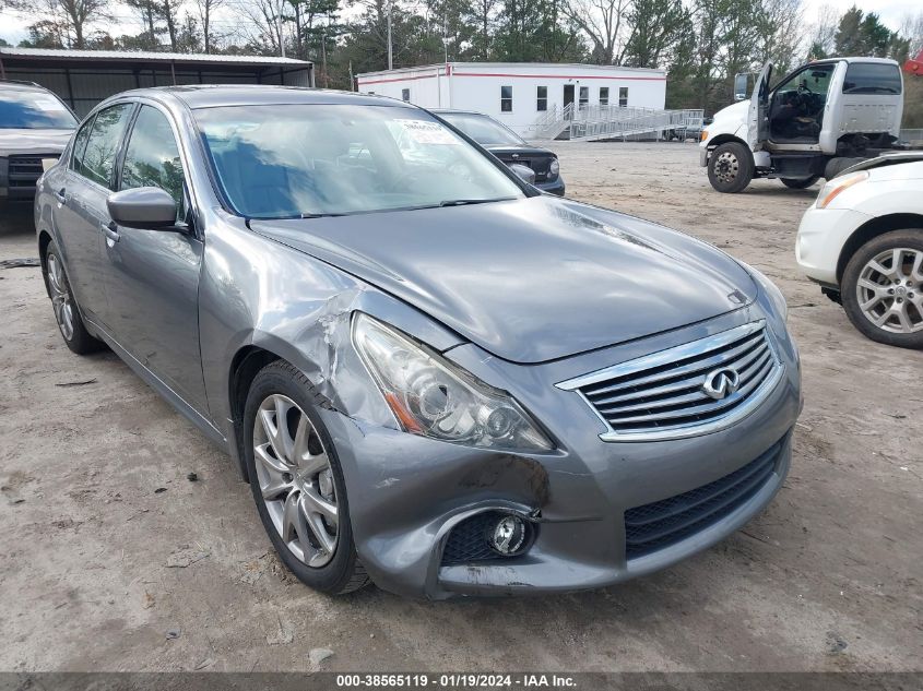 2013 INFINITI G37 JOURNEY/SPORT - JN1CV6AP2DM710676