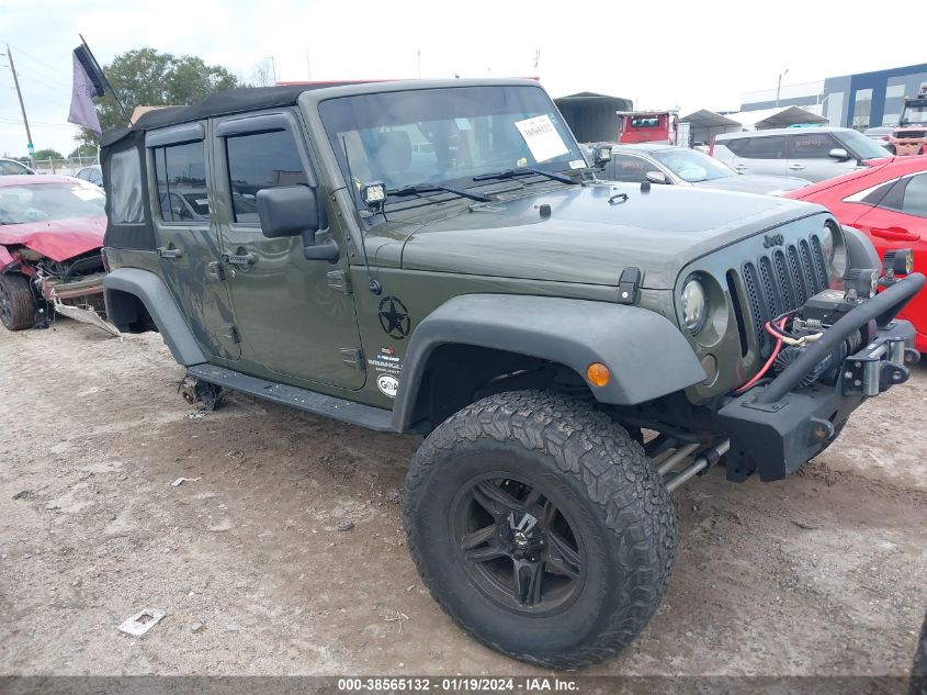 2015 JEEP WRANGLER UNLIMITED SPORT - 1C4BJWDG9FL636360