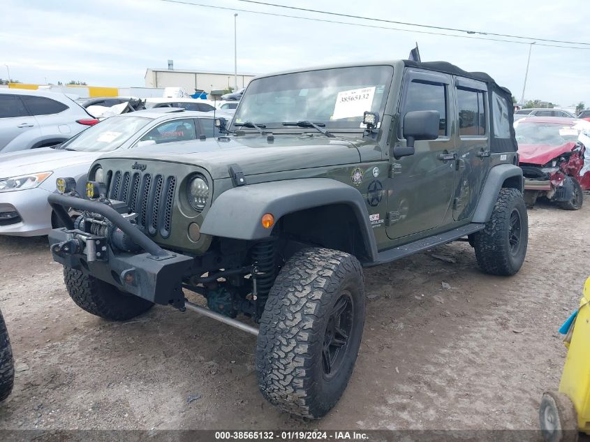 2015 JEEP WRANGLER UNLIMITED SPORT - 1C4BJWDG9FL636360