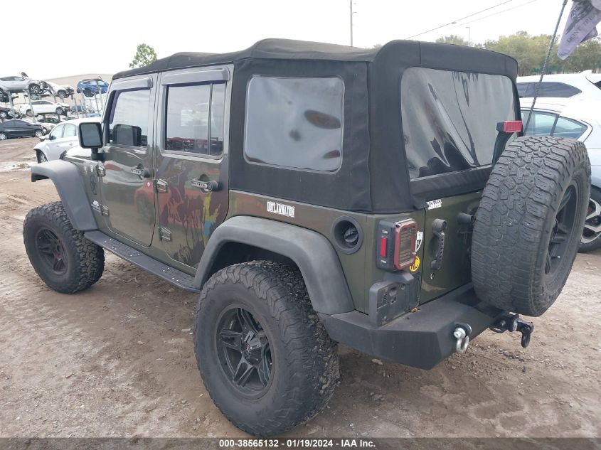 2015 JEEP WRANGLER UNLIMITED SPORT - 1C4BJWDG9FL636360