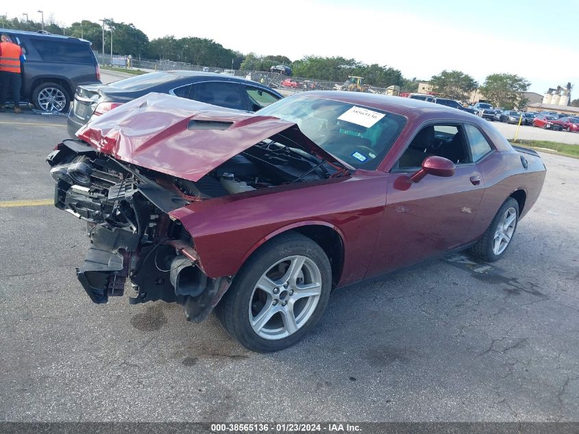 VIN 2C3CDZAG4NH179796 2022 DODGE CHALLENGER SXT