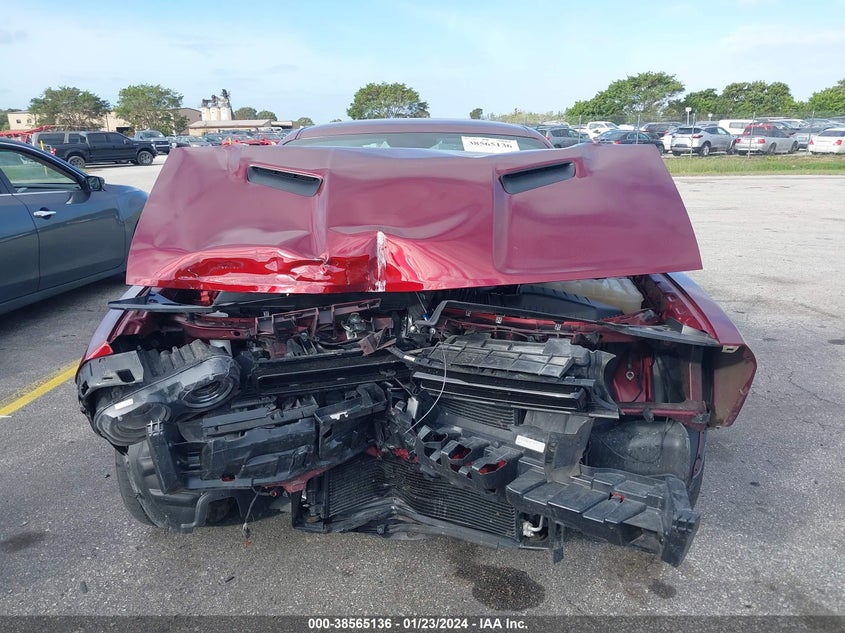 VIN 2C3CDZAG4NH179796 2022 DODGE CHALLENGER SXT