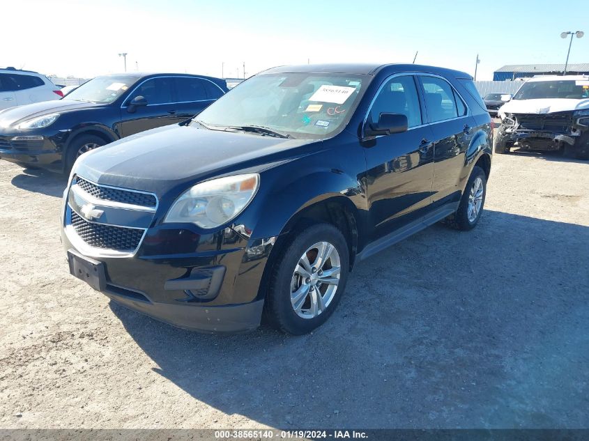 2013 CHEVROLET EQUINOX LS - 2GNALBEKXD1214724