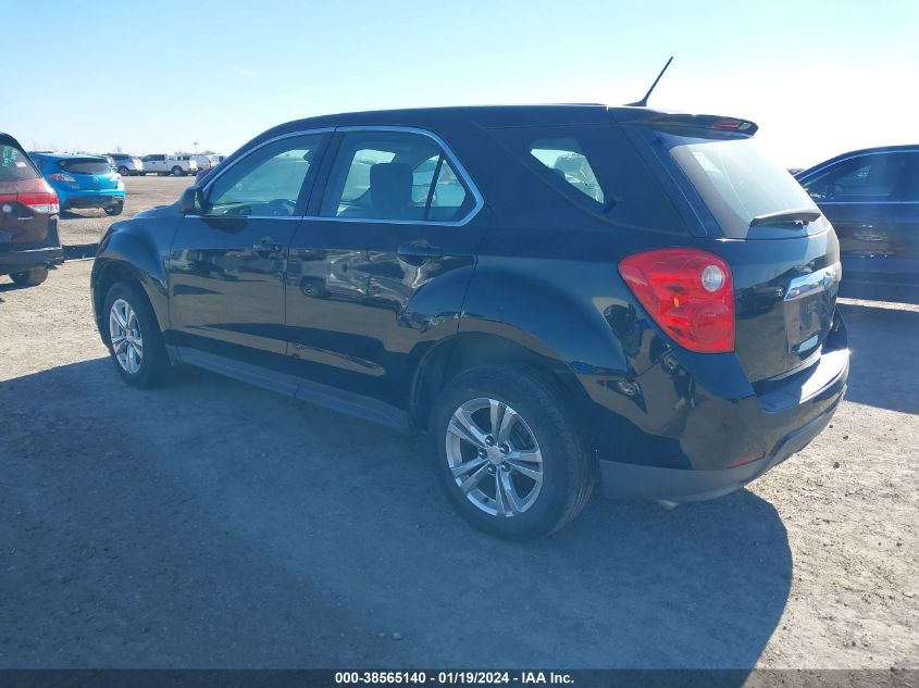 2013 CHEVROLET EQUINOX LS - 2GNALBEKXD1214724