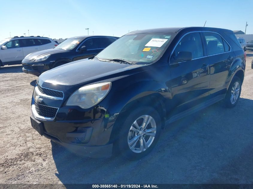 2013 CHEVROLET EQUINOX LS - 2GNALBEKXD1214724