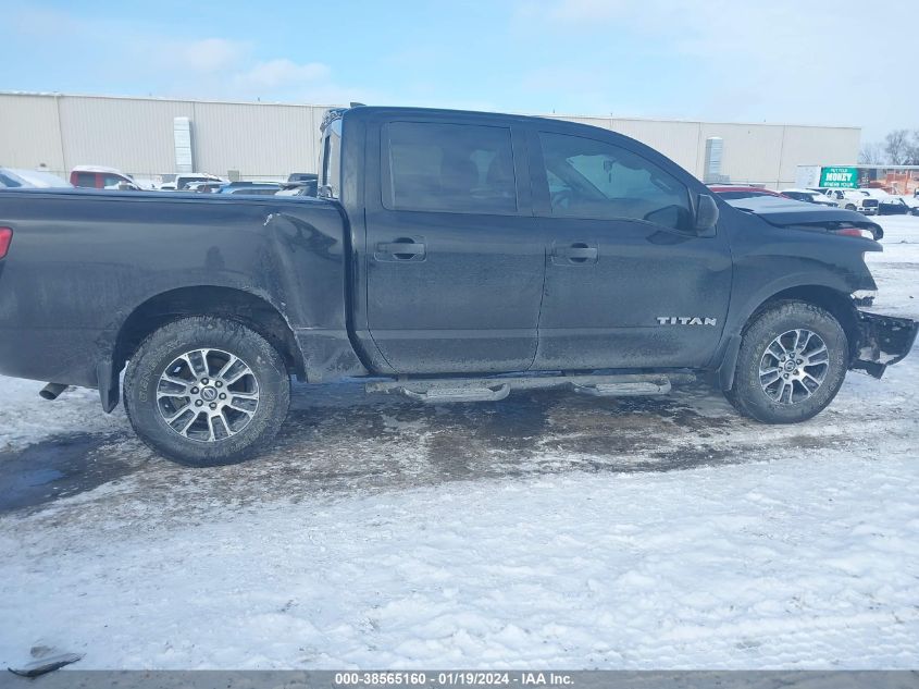 VIN 1N6AA1EC0NN107910 Nissan Titan SV 4X4 2022 14