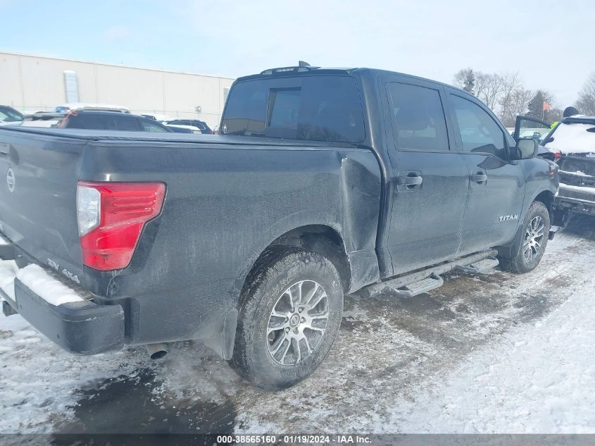 VIN 1N6AA1EC0NN107910 Nissan Titan SV 4X4 2022 4