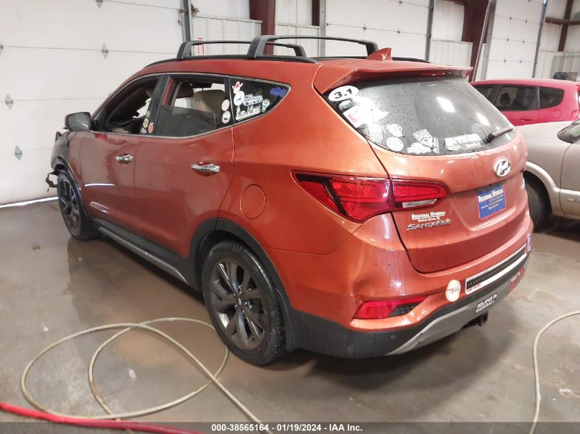 2017 HYUNDAI SANTA FE SPORT 2.0T ULTIMATE - 5XYZW4LAXHG502327