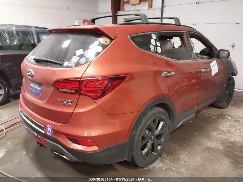 2017 HYUNDAI SANTA FE SPORT 2.0T ULTIMATE - 5XYZW4LAXHG502327