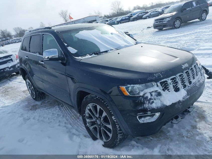 Lot #2541527553 2018 JEEP GRAND CHEROKEE LIMITED 4X4 salvage car