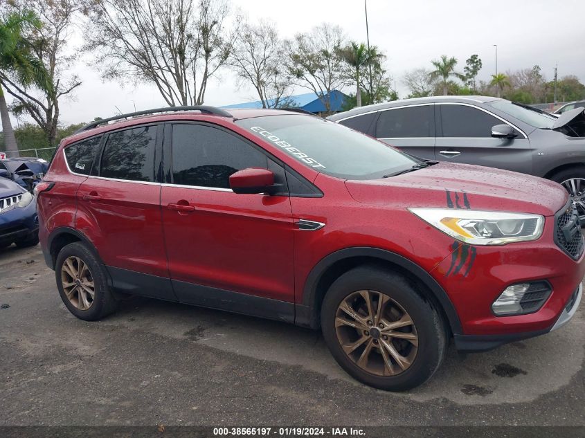 2017 FORD ESCAPE SE - 1FMCU0GD3HUB59301